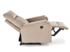 Halmar Fotele*CROCUS fotel wypoczynkowy z funkcją elektrycznego rozkładania, beżowy (1p=1szt)1 sztuka