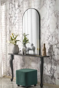 Halmar Lustra*CURIO lustro ścienne, czarny (1p=1szt)1 sztuka