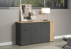 Mebelbos Komody*Czterodrzwiowa komoda z szufladą Esteban