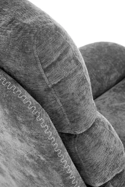 Halmar Fotele*DARIO fotel wypoczynkowy z podnóżkiem oraz z funkcją kołyski, popielaty (1p=1szt)1 sztuka