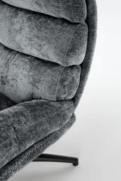 Halmar Fotele*DARIO fotel wypoczynkowy z podnóżkiem oraz z funkcją kołyski, niebieski (1p=1szt)1 sztuka