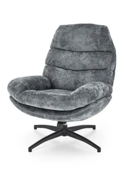 Halmar Fotele*DARIO fotel wypoczynkowy z podnóżkiem oraz z funkcją kołyski, niebieski (1p=1szt)1 sztuka