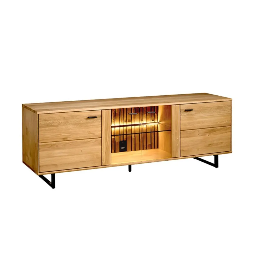 Dekort Szafki Rtv Do Salonu|Szafki Rtv*Dębowa szafka RTV Tramonto Typ 25