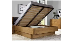 Dekort Łóżka Do Sypialni|Łóżka Drewniane*łóżko dębowe Denver z pojemnikiem