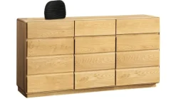 Dekort Komody Do Biura|Komody Do Przedpokoju*komoda szeroka z szufladami Atlanta typ 49, lite drewno