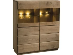 Dekort Komody Do Biura|Witryny Do Salonu*komoda z witryną Atlanta typ 48