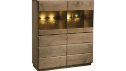 Dekort Komody Do Biura|Witryny Do Salonu*komoda z witryną Atlanta typ 48