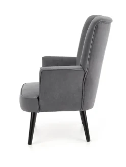 Halmar Fotele*DELGADO fotel wypoczynkowy popielaty1 sztuka