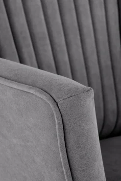 Halmar Fotele*DELGADO fotel wypoczynkowy popielaty1 sztuka