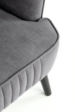 Halmar Fotele*DELGADO fotel wypoczynkowy popielaty1 sztuka