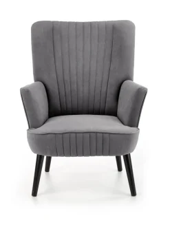 Halmar Fotele*DELGADO fotel wypoczynkowy popielaty1 sztuka