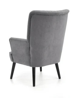 Halmar Fotele*DELGADO fotel wypoczynkowy popielaty1 sztuka
