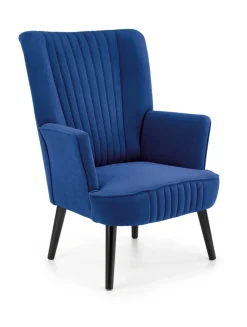 Halmar Fotele*DELGADO fotel wypoczynkowy granatowy1 sztuka
