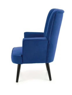 Halmar Fotele*DELGADO fotel wypoczynkowy granatowy1 sztuka