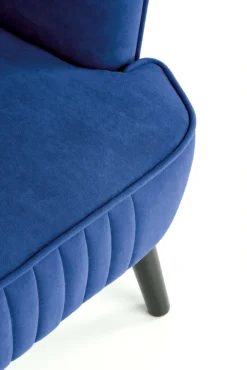Halmar Fotele*DELGADO fotel wypoczynkowy granatowy1 sztuka
