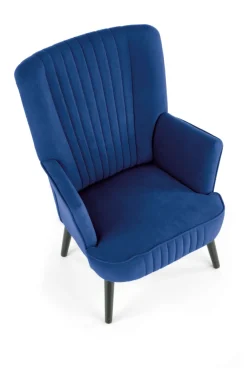 Halmar Fotele*DELGADO fotel wypoczynkowy granatowy1 sztuka
