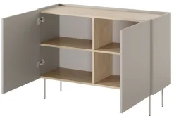 Bogart Komody*DESIN KOMODA 120 2D - cashmere / dąb nagano