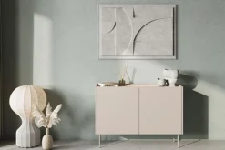 Bogart Komody*DESIN KOMODA 120 2D - cashmere / dąb nagano