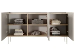 Bogart Komody*DESIN KOMODA 170 3D - cashmere / dąb nagano