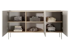 Bogart Komody*DESIN KOMODA 170 3D - cashmere / dąb nagano