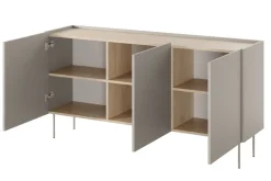 Bogart Komody*DESIN KOMODA 170 3D - cashmere / dąb nagano