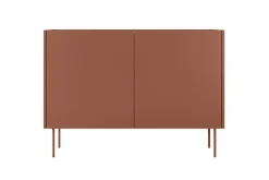 Bogart Komody*DESIN KOMODA 120 2D - ceramic red / dąb nagano