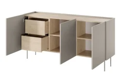 Bogart Komody*DESIN KOMODA 170 3D2SZ - cashmere / dąb nagano