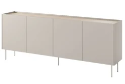 Bogart Komody*DESIN KOMODA 220 4D2SZ - cashmere / dąb nagano