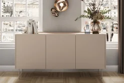 Bogart Komody*DESIN KOMODA 170 3D4SZ - cashmere / dąb nagano