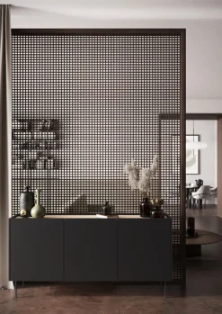 Bogart Komody*DESIN KOMODA 170 3D2SZ - czarny mat / dąb nagano