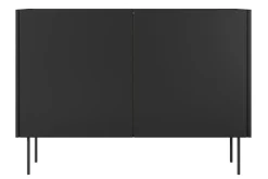 Bogart Komody*DESIN KOMODA 120 2D2SZ - czarny mat / dąb nagano