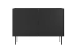 Bogart Komody*DESIN KOMODA 120 2D2SZ - czarny mat / dąb nagano