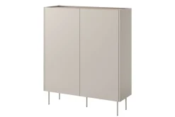 Bogart Komody*DESIN KREDENS 120 2D2SZ - cashmere / dąb nagano