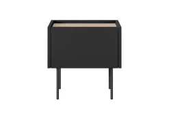 Bogart Szafki I Regały*DESIN SZAFKA NOCNA 45 1SZ - czarny mat / dąb nagano