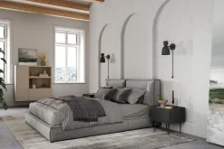 Bogart Szafki I Regały*DESIN SZAFKA NOCNA 45 1SZ - czarny mat / dąb nagano