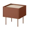 Bogart Szafki I Regały*DESIN SZAFKA NOCNA 45 1SZ - ceramic red / dąb nagano