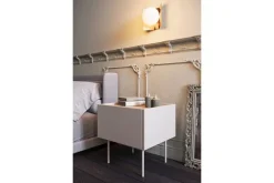 Bogart Szafki I Regały*DESIN SZAFKA NOCNA 45 1SZ - cashmere / dąb nagano