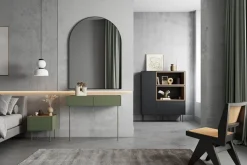 Bogart Szafki I Regały*DESIN SZAFKA NOCNA 45 1SZ - oliwka / dąb nagano