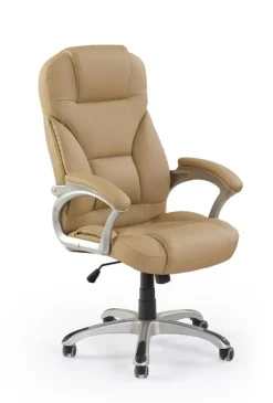 Halmar Fotele*DESMOND fotel gabinetowy beżowy1 sztuka