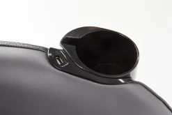 Halmar Fotele*DOPIO fotel wypoczynkowy z funkcją masażu popielaty1 sztuka