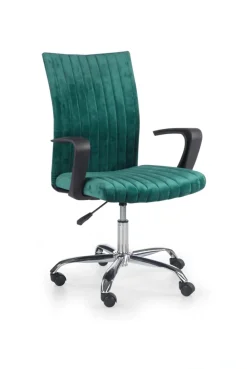 Halmar Fotele*DORAL fotel młodzieżowy ciemny zielony1 sztuka