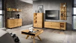 Dekort Półki Do Jadalni|Półki Do Sypialni*Drewniany panel wiszący z półkami Tramonto Typ 33