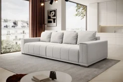 Wersal Kanapy I Sofy Do Salonu|Sofy Trzyosobowe*Duża sofa rozkładana z poduszkami Motta Bigsofa