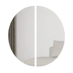 Lenart Lustra|Toaletki Do Sypialni*Duże lustro dzielone z oświetleniem do garderoby TREND GARDEROBA TG-07