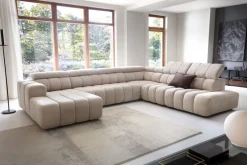 Puszman Narożniki Do Salonu|Narożniki*Duży narożnik modułowy z elektrycznym wysuwem siedziska Zurich LL-2E-C-1-OTTR