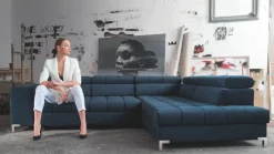 Libro Narożniki Do Salonu|Narożniki*Duży narożnik rozkładany w stylu nowoczesnym Arte