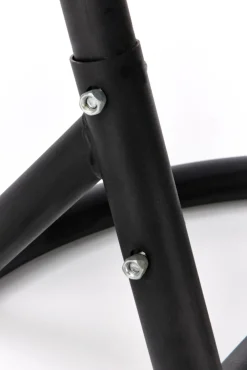 Halmar Meble Ogrodowe*EGGY fotel ogrodowy popielaty / czarny (3p=1szt)1 sztuka