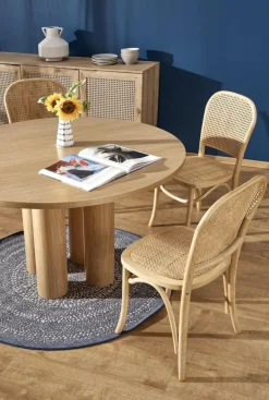 Halmar Stoły*ELEFANTE OKRĄGŁY stół dąb naturalny (2p=1szt)1 sztuka