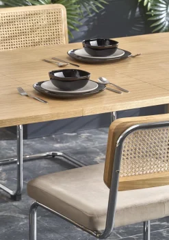 Halmar Stoły*ELEFANTE PROSTOKĄT stół rozkładany 160-240/100 dąb naturalny (2p=1szt)1 sztuka