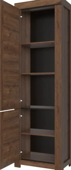 Mebelbos Szafki I Regały Do Biura|Szafki I Regały Do Jadalni*Elegancki regał z półkami do salonu Brass